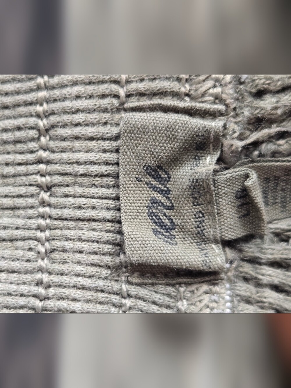 Aerie waffle knit wide leg lounge pants in size Large. Olive/sage green color wi - Picture 8 of 11